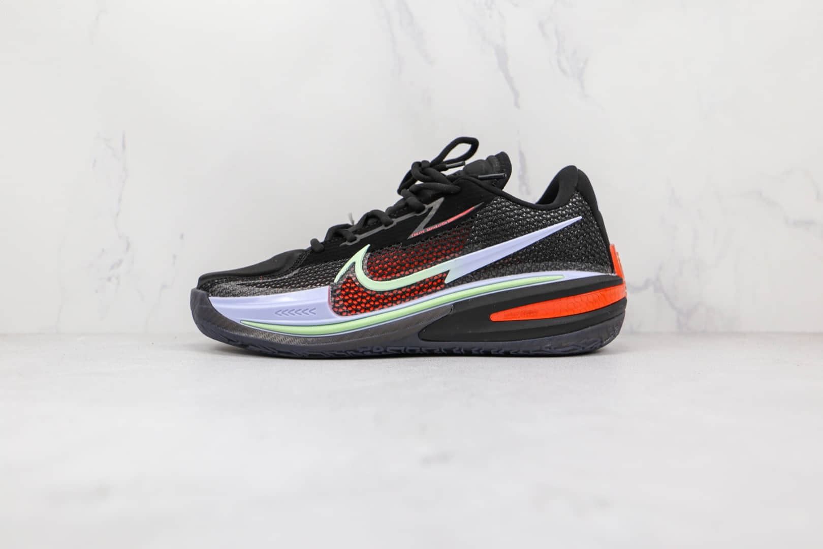 耐克Nike Zoom GT Cut纯原版本黑红绿色GT篮球鞋原档案数据开发 (ID:70626) - 图片1