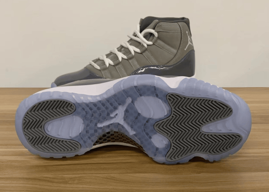AJ11酷灰释出最新实物！不愧是“大魔王”！ 货号：CT8012-005