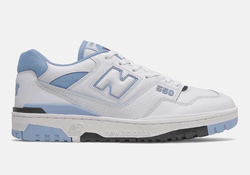 清爽北卡蓝!全新NB550“UNC”首度曝光! 货号:BB550HL1