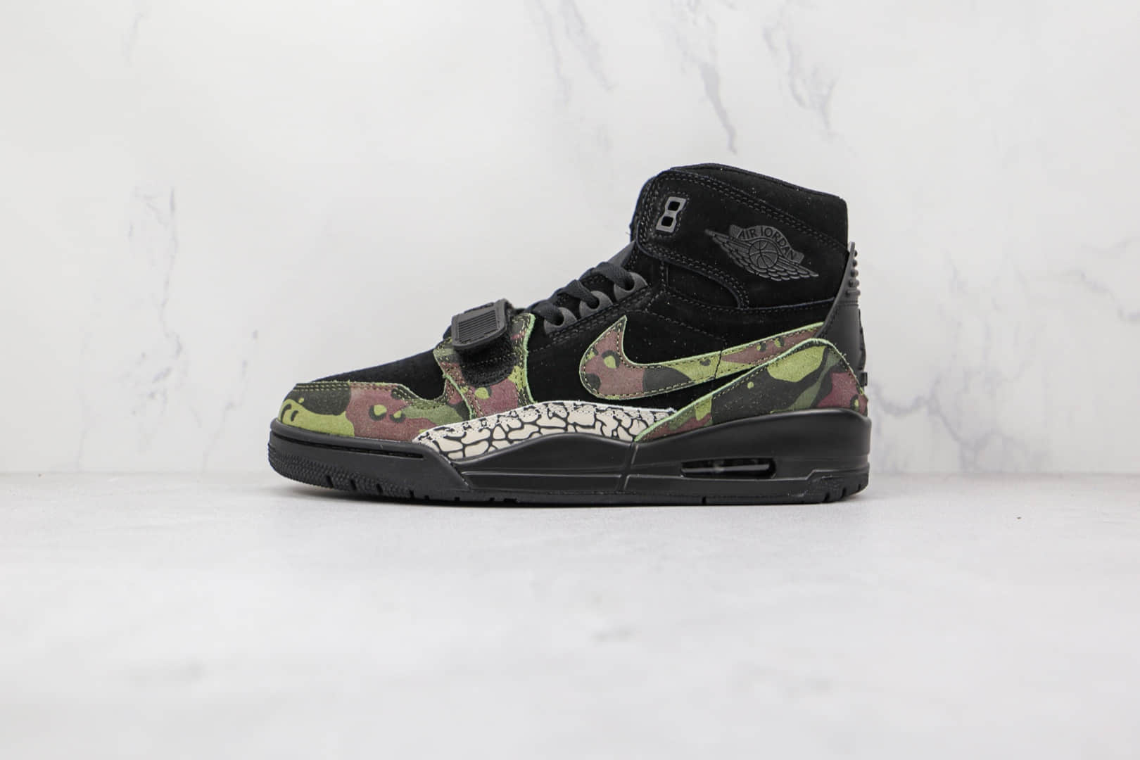 乔丹Air Jordan Legacy 312纯原版本高帮AJ312黑迷彩色板鞋原档案数据开发 (ID:70916) - 图片1