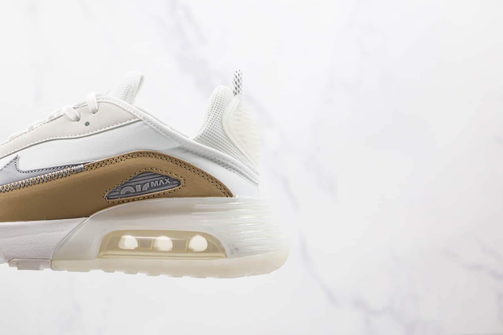耐克Nike Air Max 2090纯原版本白卡其色皮面Max2090气垫鞋原楦头纸板打造 货号:DA8702-100