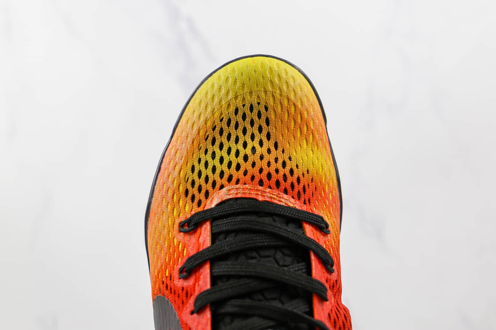 耐克Nike Kobe 11 EM纯原版本科比11代网面渐变色日落黄橙紫配色篮球鞋支持实战 货号：836184-805