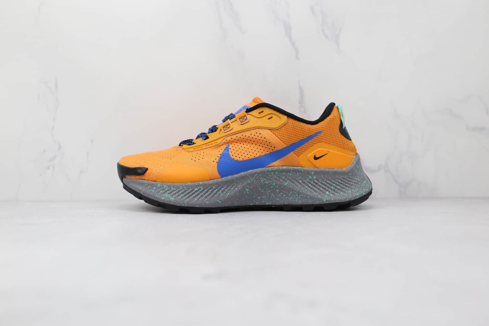 耐克NIKE PEGASUS TRAIL 3纯原版本橙蓝色飞马越野跑鞋原楦头纸板打造 (ID:71262) - 图片1