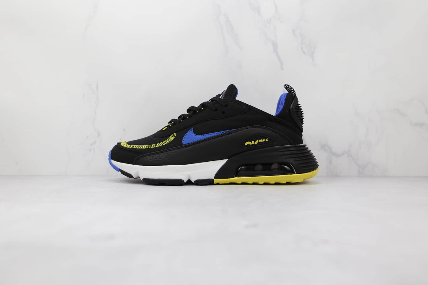 耐克Nike Air Max 2090纯原版本黑蓝色Max2090气垫鞋原楦头纸板打造 货号:DH7708-005