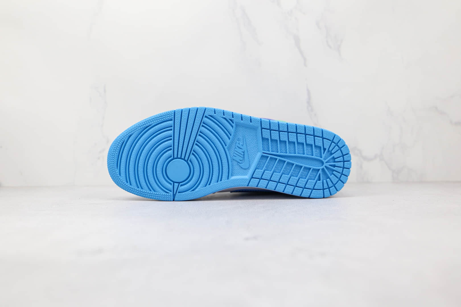乔丹Air Jordan 1 Mid GS纯原版本中帮AJ1白蓝绿色篮球鞋原档案数据开发 货号:DA8010-400