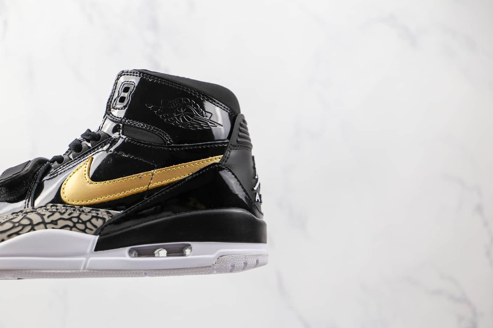 乔丹Air Jordan Legacy 312纯原版本高帮AJ312黑金色篮球鞋原楦头纸板打造 货号:AV3922-007