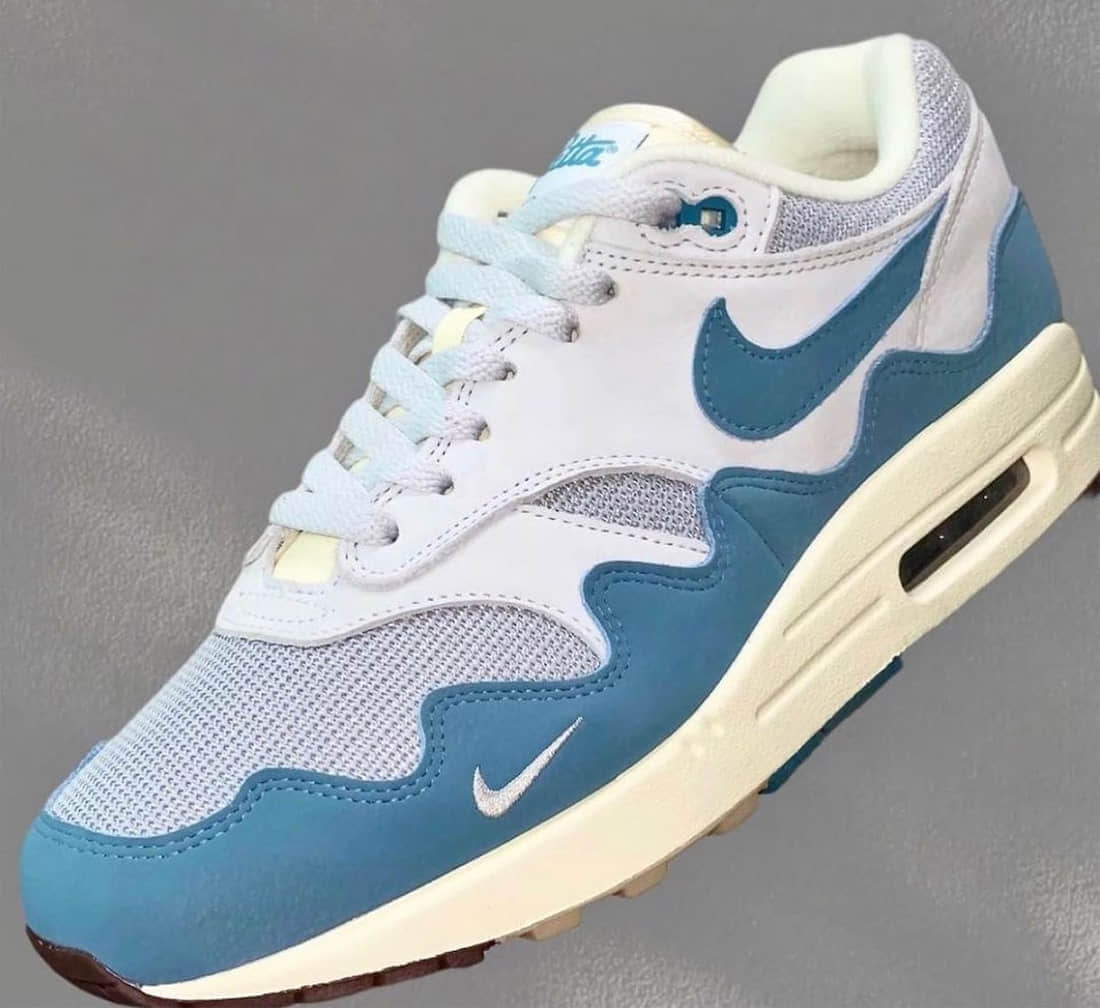 Patta x Nike Air Max 1最新上脚图曝光！复古清新！