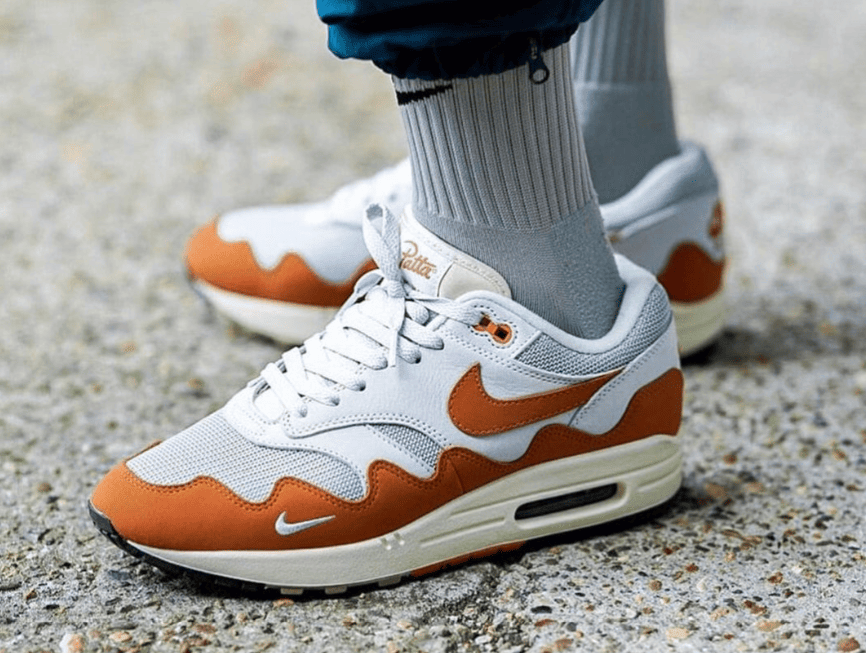 Patta x Nike Air Max 1最新上脚图曝光！复古清新！ (ID:71839) - 图片1