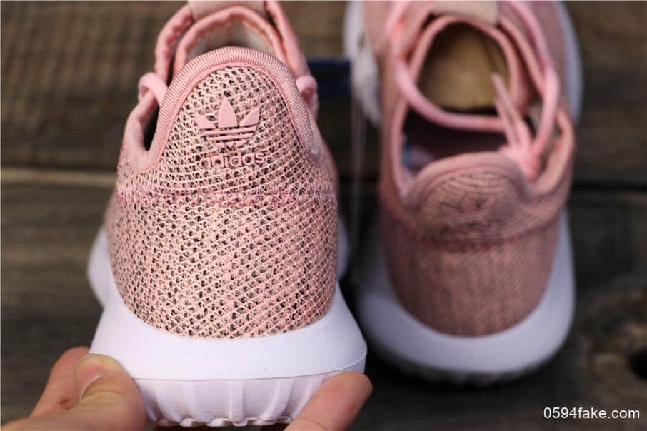 阿迪达斯Adidas Tubular Shadow真标高品质简版小椰子粉色休闲百搭运动鞋 货号:BB8871