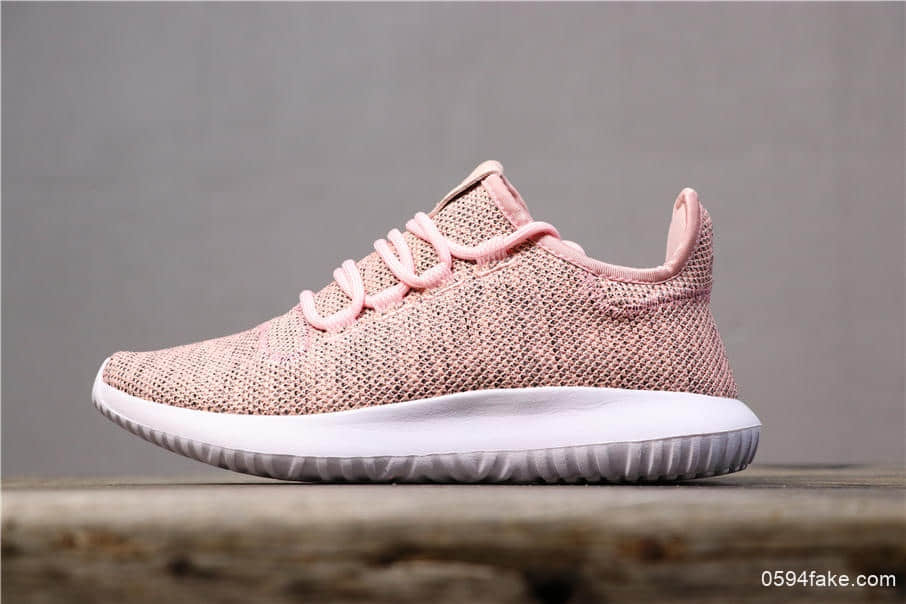 阿迪达斯Adidas Tubular Shadow真标高品质简版小椰子粉色休闲百搭运动鞋 货号:BB8871