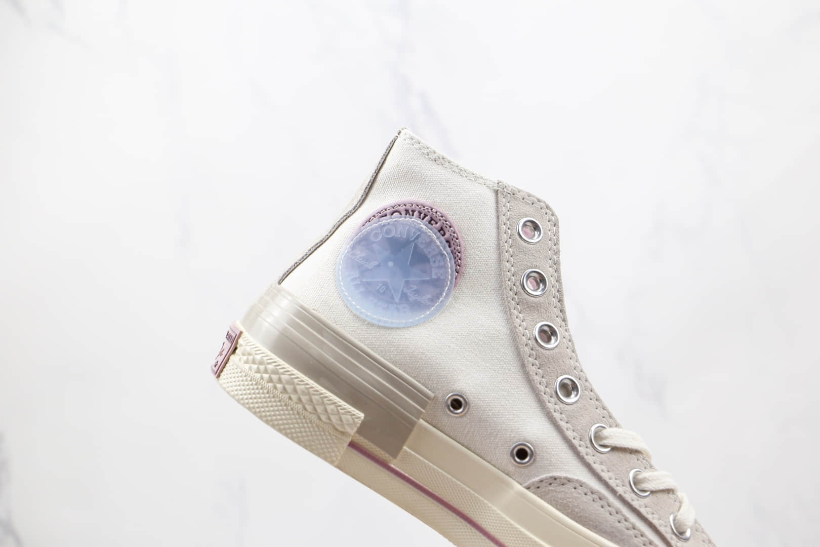匡威Converse Chuck 1970公司级版本高帮奶粉色硫化帆布鞋原盒原标 货号:173101C
