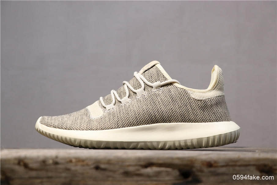 阿迪达斯Adidas Tubular Shadow真标高品质简版小椰子芝麻灰时尚透气休闲鞋 (ID:7197) - 图片1