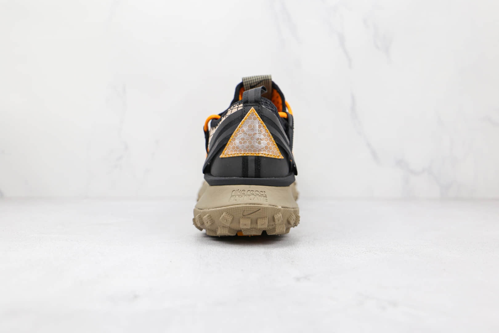 耐克Nike ACG Mountain Fly Low Fossil Stone纯原版本黑黄色网状ACG登山鞋原盒原标原楦头纸板打造 货号:DA5424-200