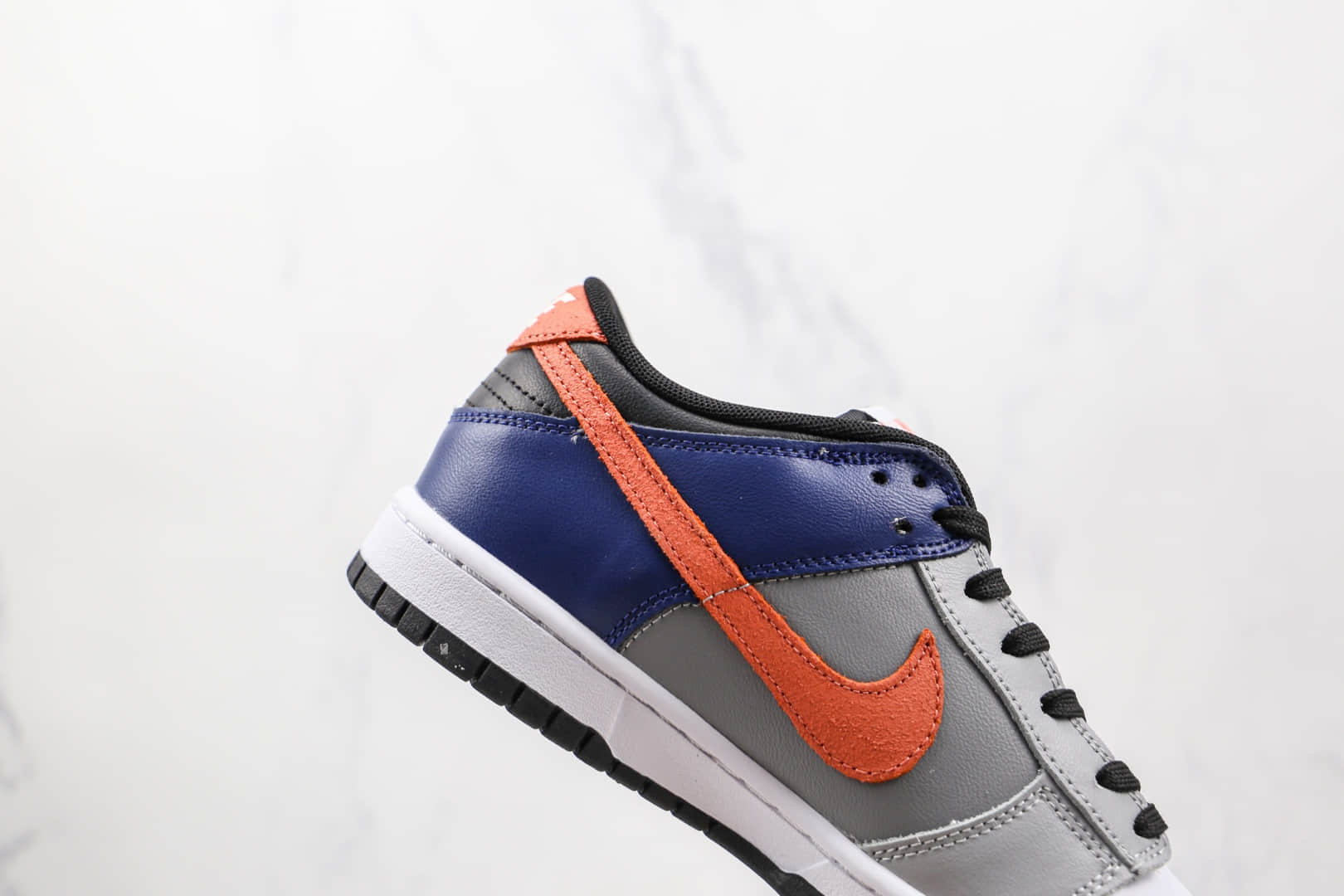 耐克Nike Dunk Low EKIN纯原版本低帮DUNK灰蓝黑橙彩色拼接板鞋原盒原标 货号:DC7454-100