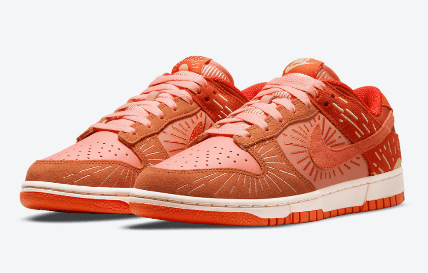 落日刺绣点缀！全新Nike Dunk“冬至”首度曝光！ (ID:72927) - 图片1