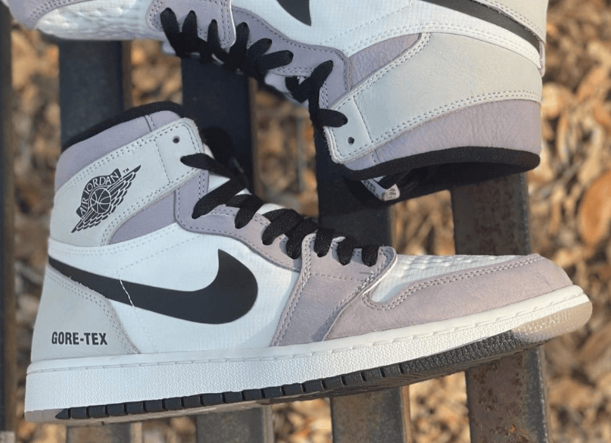 雨鞋AJ！灰白AJ1“Gore-Tex”最新实物释出！ (ID:72945) - 图片1