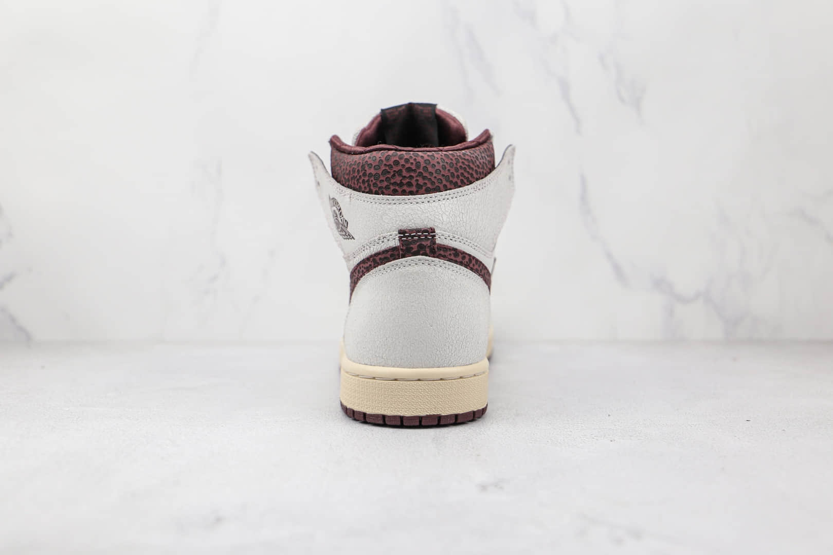 乔丹Air Jordan 1 High OG纯原版本高帮AJ1白酒红色蛇皮纹爆裂纹篮球鞋原楦头纸板打造 货号：DO7097-100