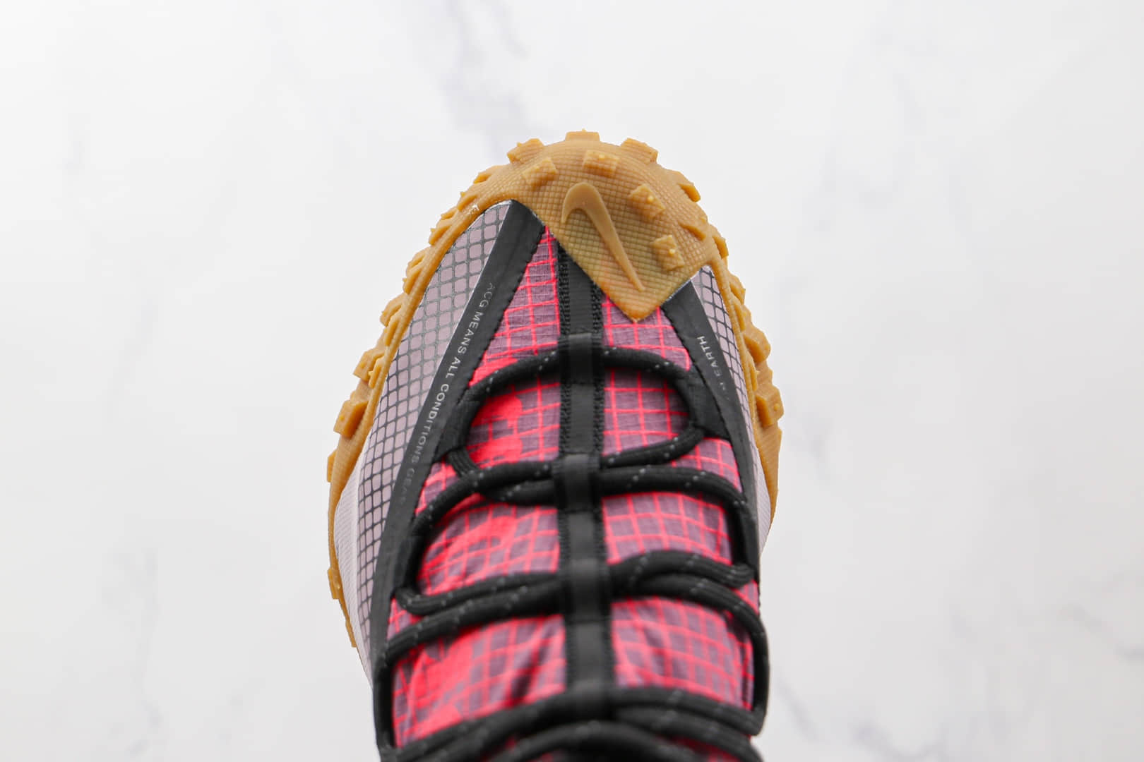 耐克Nike ACG Mountain Fly Low Fossil Stone纯原版本黑粉色网状ACG登山鞋原档案数据开发 货号:DC9045-500