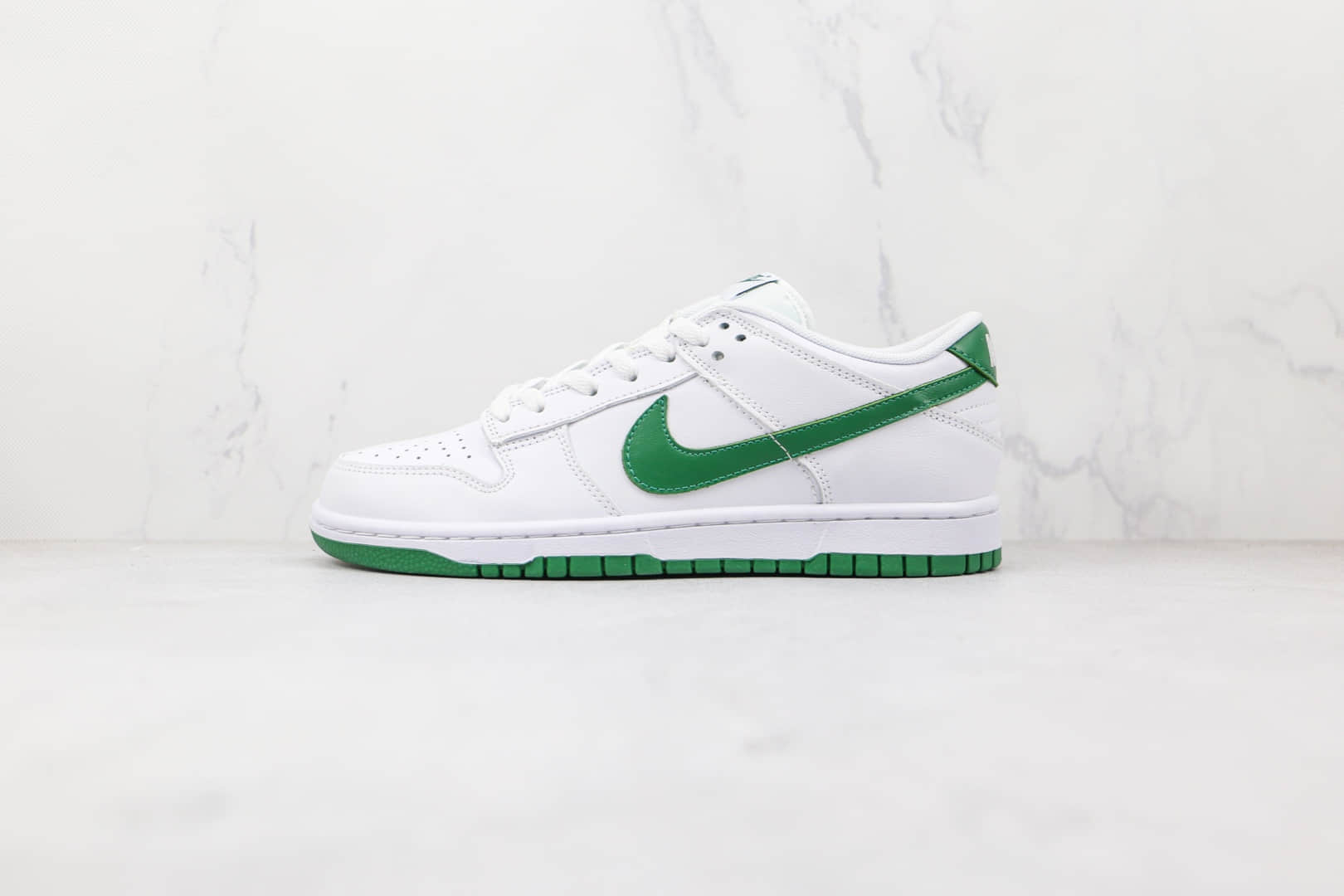 耐克Nike SB Dunk Low纯原版本低帮SB DUNK白绿色板鞋内置气垫原盒原标 货号:DD1503-112