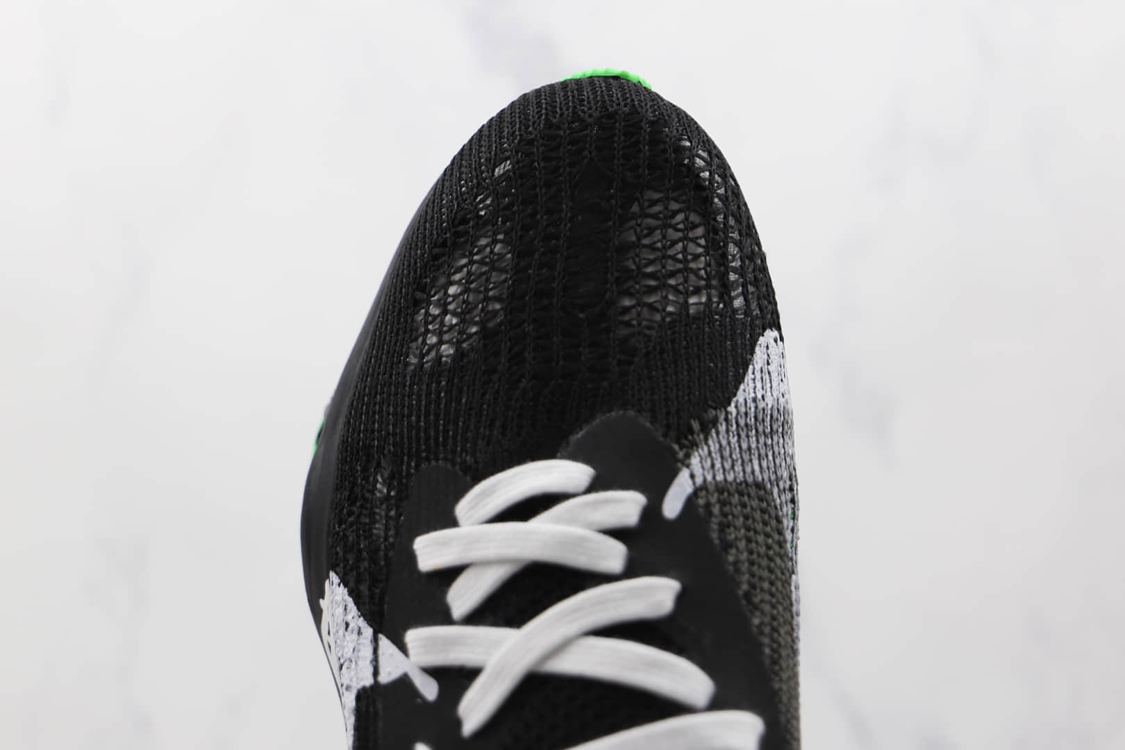 耐克Nike Air Zoom Tempo NEXT% x Off White联名款纯原版本黑绿色钉钉鞋原档案数据开发 货号:CV0697-001