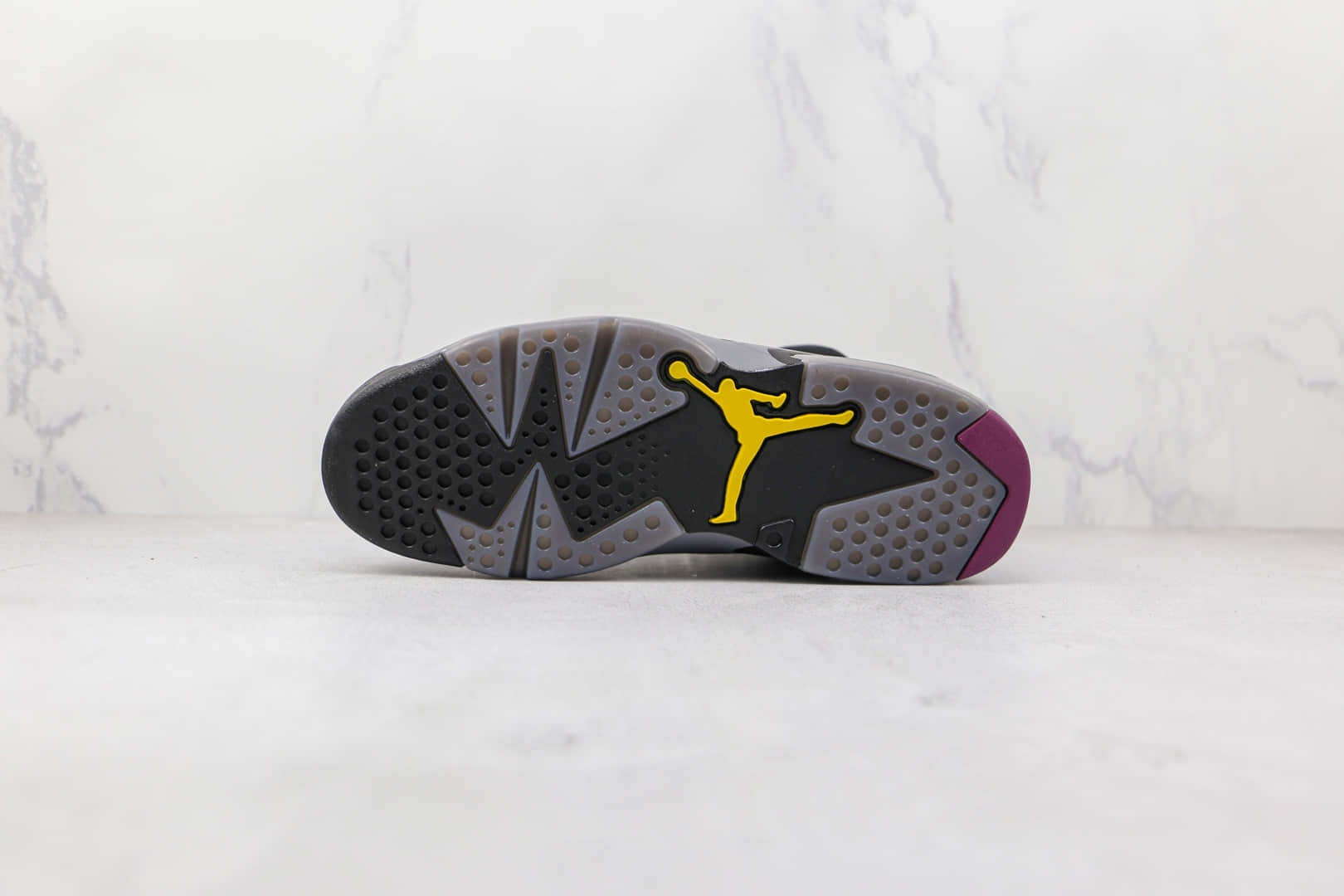 乔丹Air Jordan Bordeaux纯原版本波尔多灰黑紫AJ6篮球鞋原楦头纸板打造 货号:CT8529-063