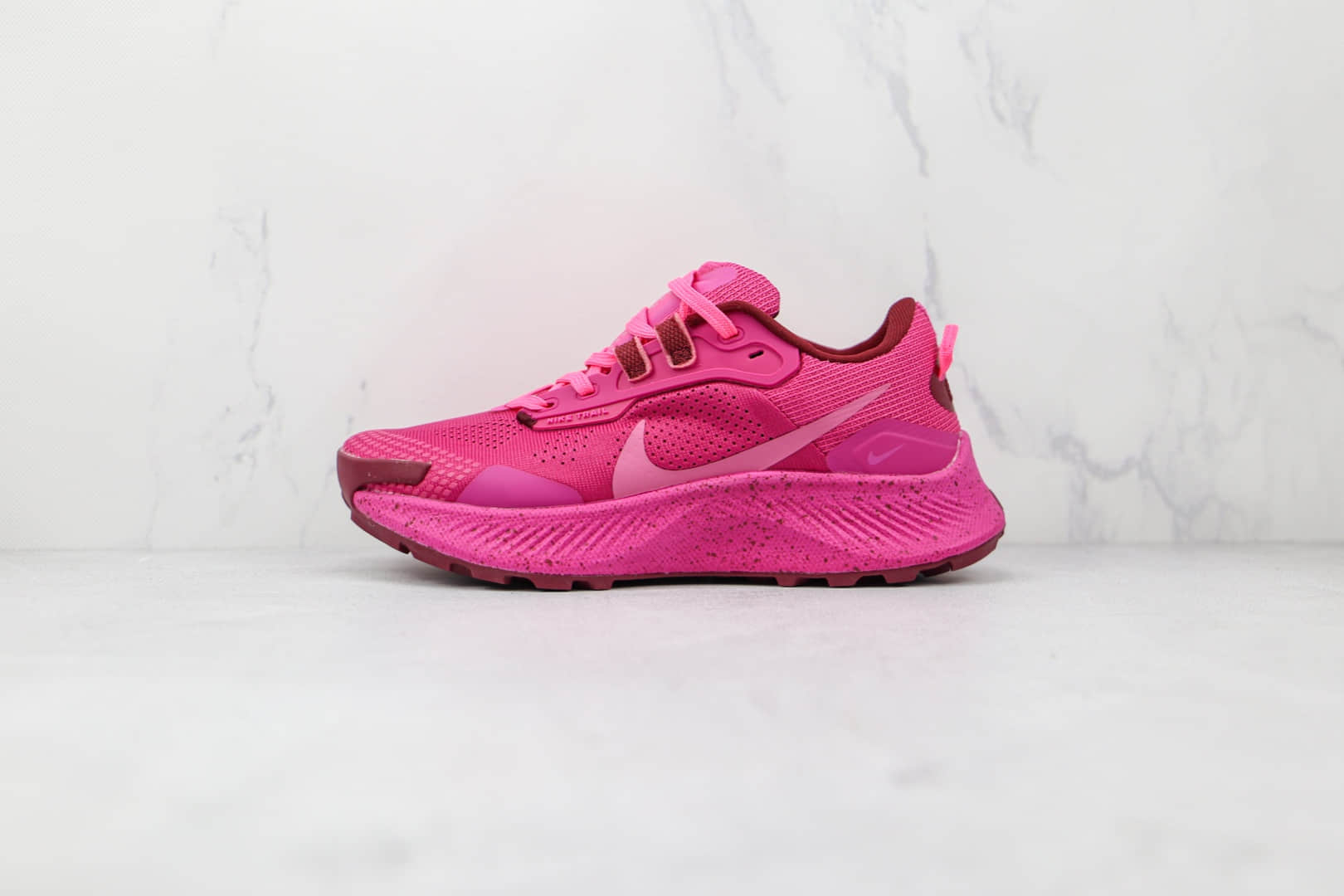 耐克NIKE PEGASUS TRAIL 3纯原版本飞马3代玫粉色越野跑鞋原楦头纸板打造 货号:DM9468-600