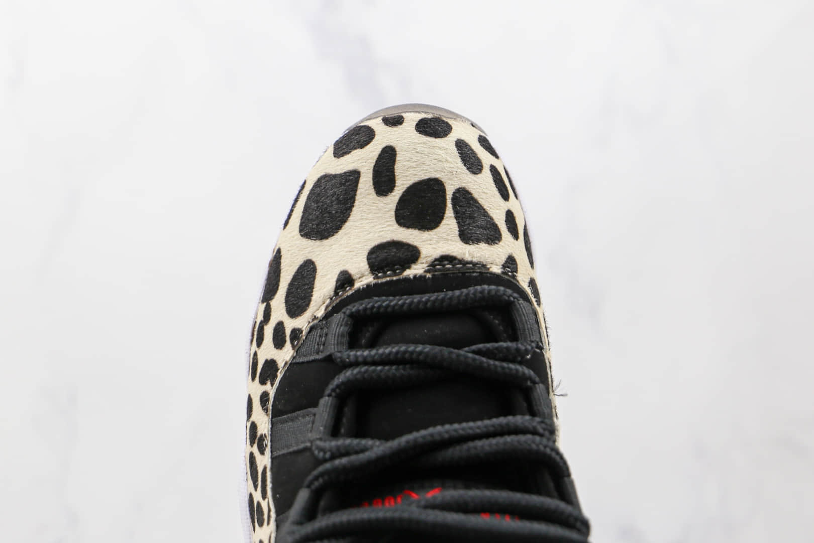 乔丹Air Jordan 11 Animal纯原版本高帮AJ11黑色斑马豹动物皮毛图案篮球鞋内置碳板气垫 货号:AR0715-010