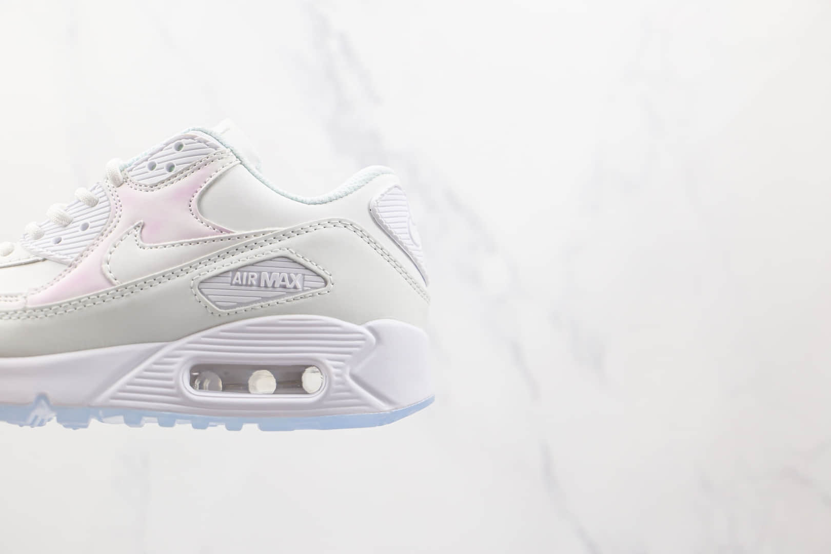 耐克Nike Air Max 90纯原版本白色温变Max90气垫鞋原楦头纸板打造 货号:537384-111