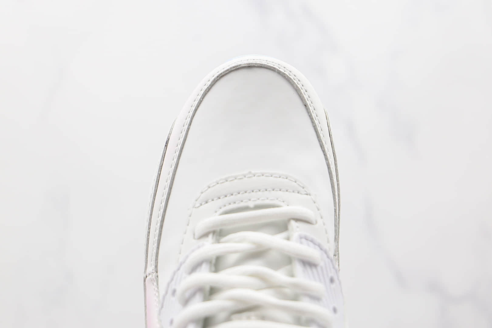 耐克Nike Air Max 90纯原版本白色温变Max90气垫鞋原楦头纸板打造 货号:537384-111