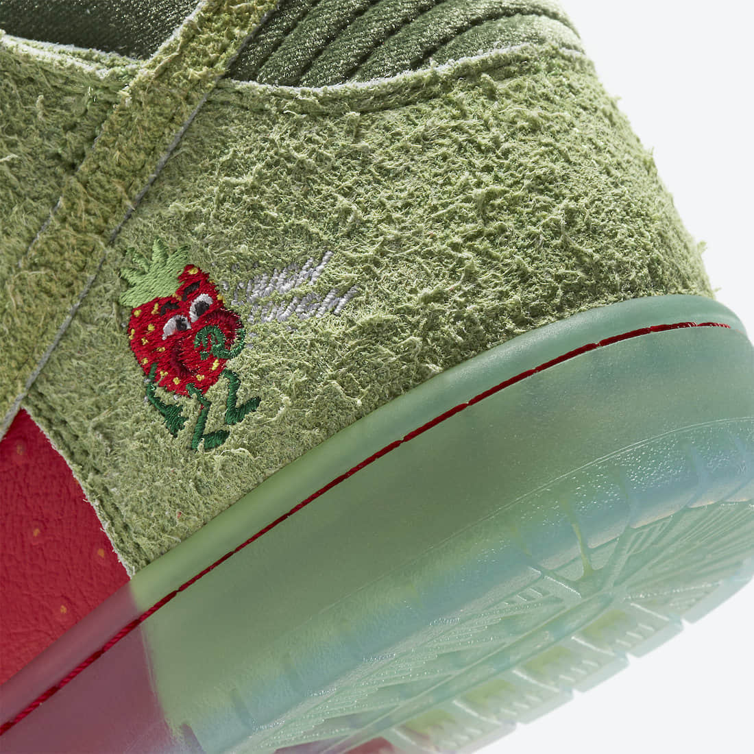 耐克SB Dunk“咳嗽草莓”本月发售!别再跳票了! 货号:CW7093-600