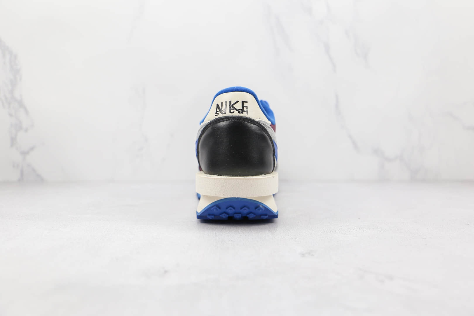 耐克NIKE LDV Waffle x SACAI联名款纯原版本华夫2.0酒红色白蓝双钩老爹鞋原楦头纸板打造 货号:DH1347-100