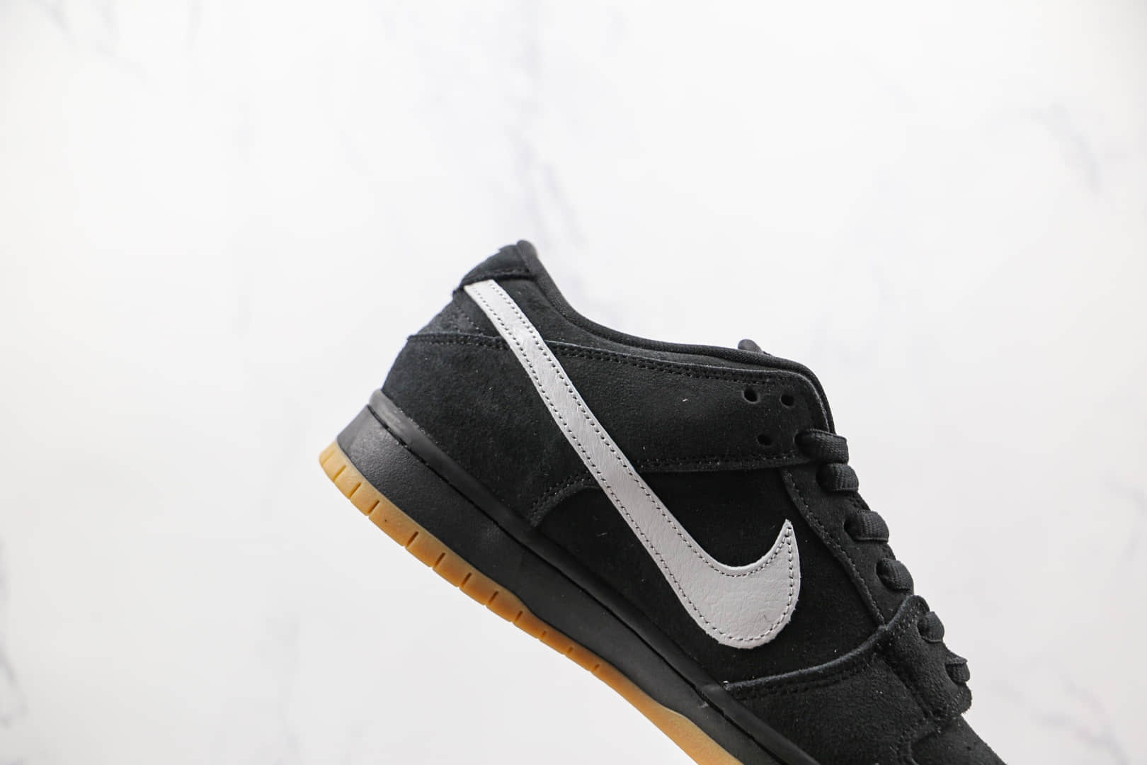 耐克Nike SB Dunk Low Tog纯原版本低帮SB DUNK黑曼巴白黑色生胶大底板鞋原档案数据开发 货号:BQ6817-010