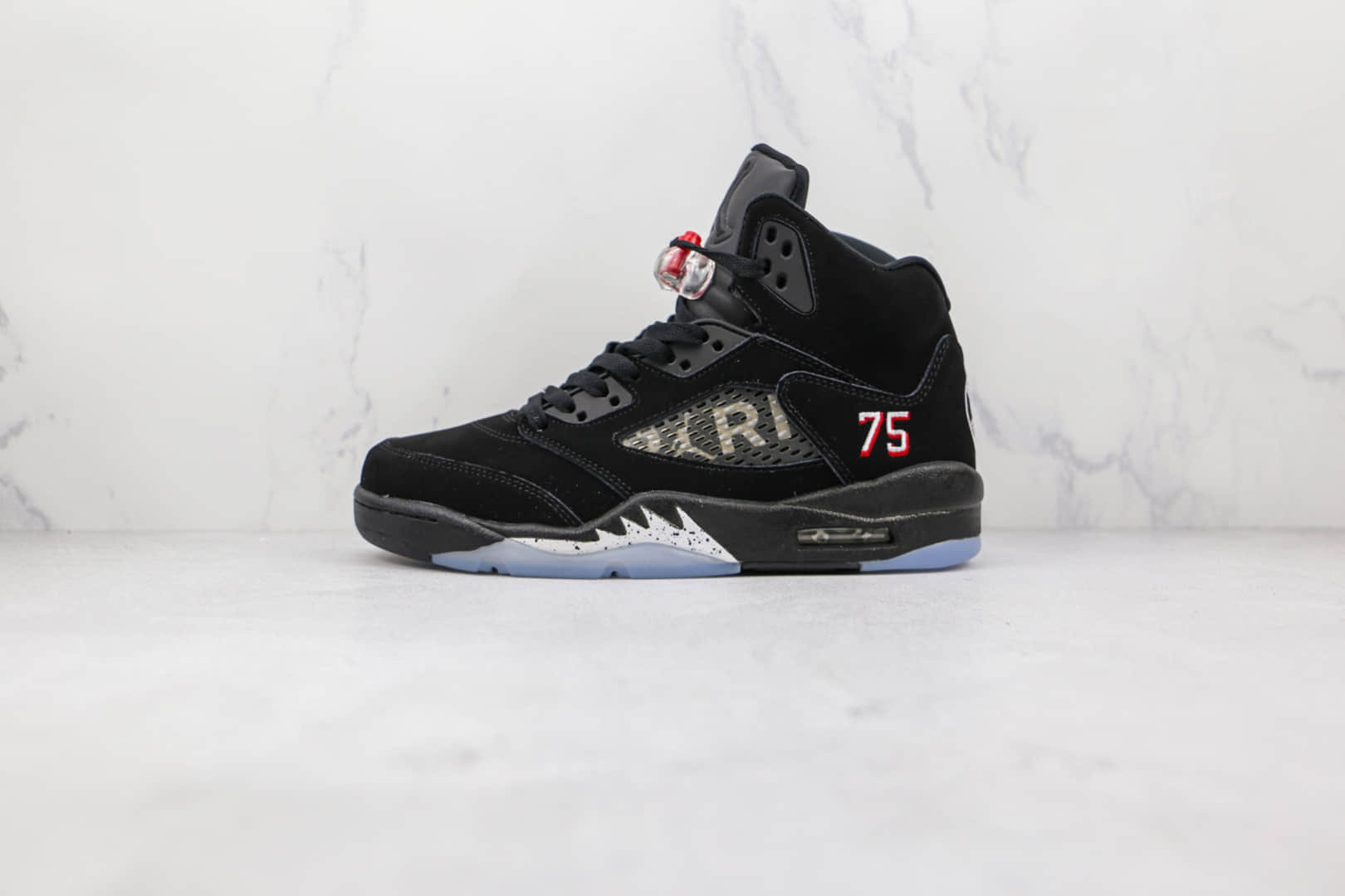 乔丹Air Jordan 5 SE Psg 2.0纯原版本黑色AJ5巴黎75标志篮球鞋原鞋开模一比一打造 (ID:74969) - 图片1