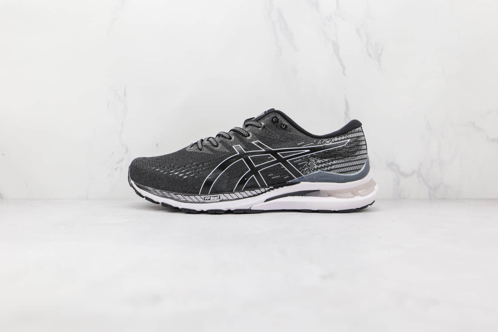 亚瑟士ASICS GEL-KAYANO 28纯原版本灰黑色K28缓震跑步鞋原档案数据开发 (ID:75093) - 图片1