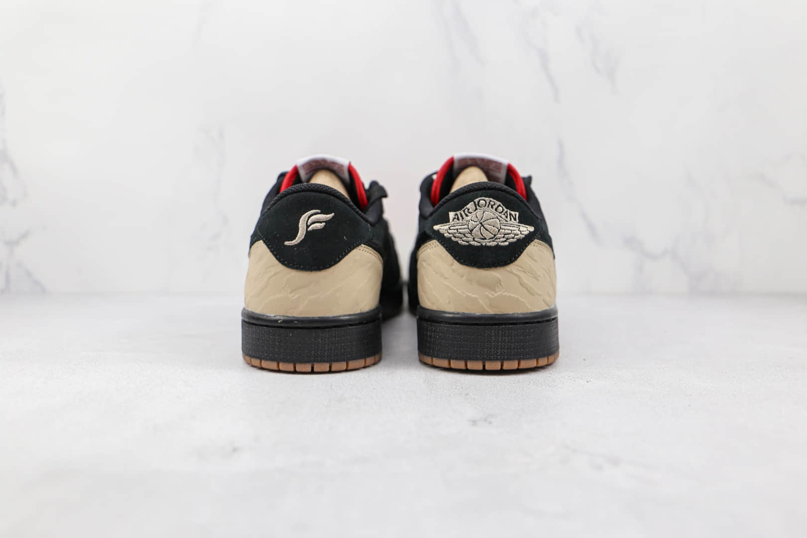 乔丹Air Jordan 1 Low纯原版本低帮AJ1黑红主题食肉动物板鞋原盒原标 货号:DN3400-001