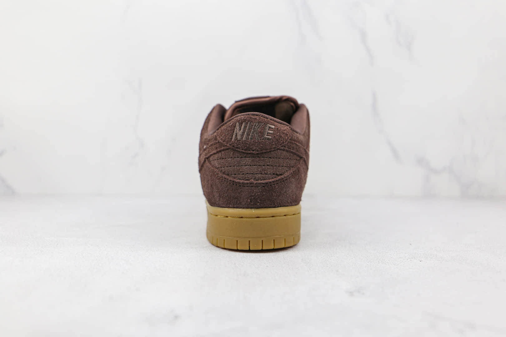 耐克Nike Dunk SB Low纯原版本低帮SB DUNK大脚怪麂皮红褐色板鞋内置气垫 货号:313170-222