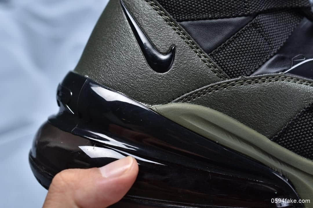 耐克Nike Air Force 270 Utility高帮空军机能半掌气垫拉邦二代运动鞋公司级版本区别市面通货版本 货号:AQ0572-040