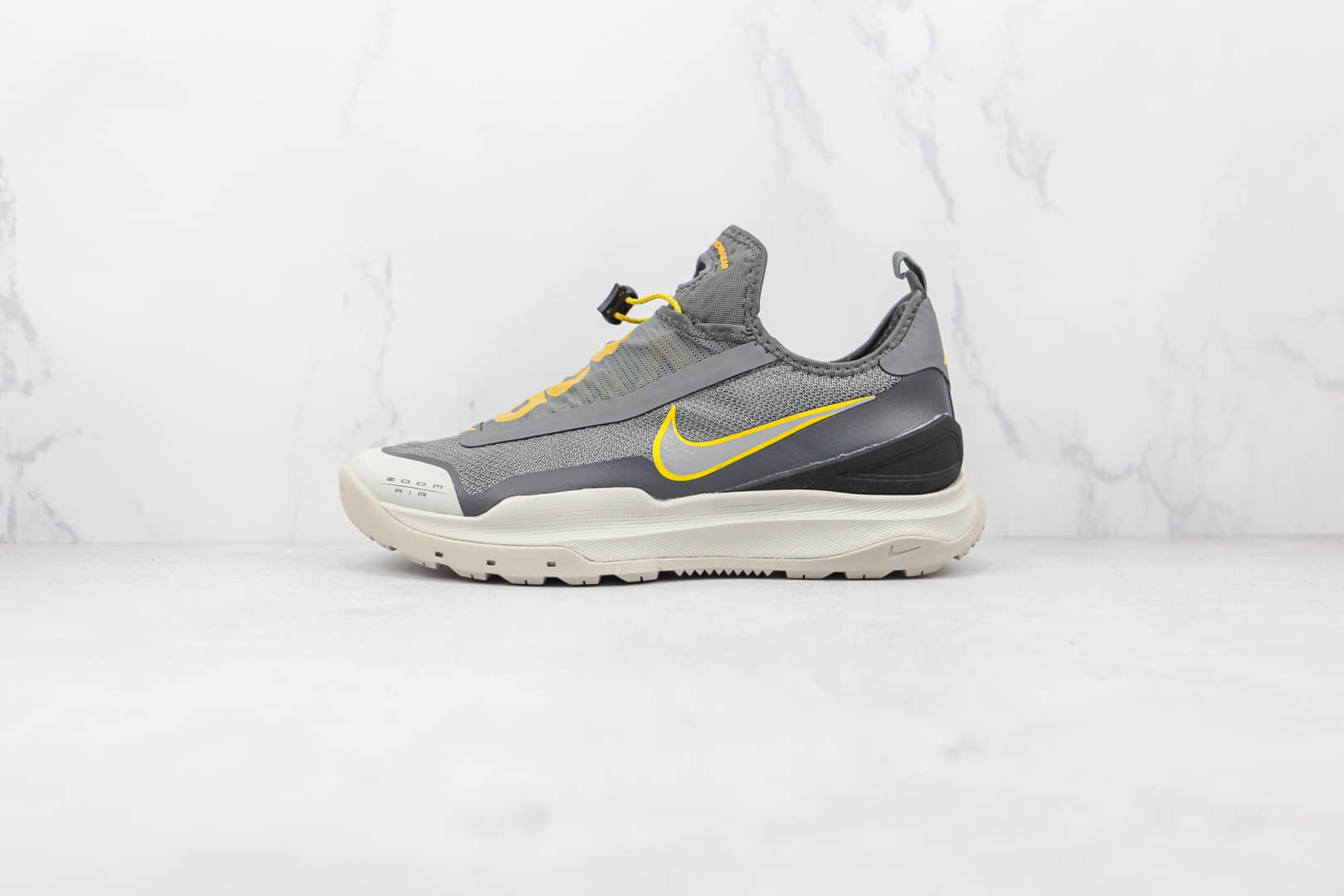 耐克Nike ACG Zoom Air AO纯原版本灰黄色ACG户外登山鞋原盒原标 (ID:75234) - 图片1