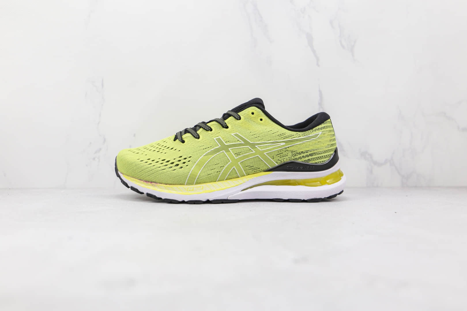 亚瑟士ASICS 21 GEL-KAYANO 28纯原版本黄黑色K28缓震慢跑鞋原盒原标 (ID:75411) - 图片1