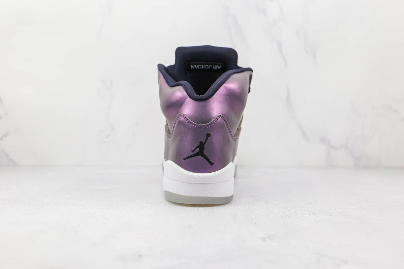 乔丹Air Jordan 5 WMNS Oil Grey纯原版本变色龙紫色AJ5篮球鞋原楦头纸板打造 货号:CD2722-001