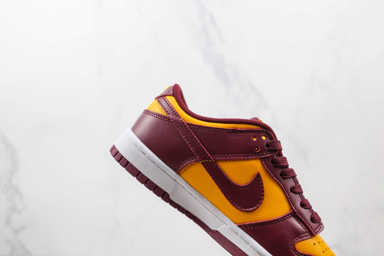 耐克Nike Dunk Low Midas Gold纯原版本低帮DUNK黄酒红色迈达斯黄金色板鞋原盒原标 货号:DD1391-701