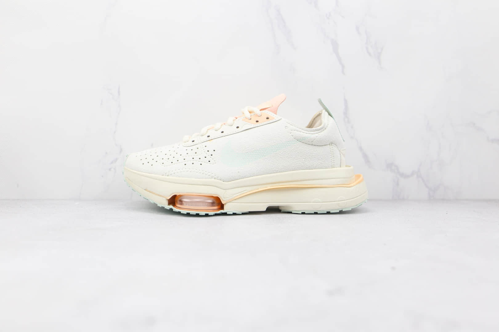 耐克Nike Air Zoom Type N.354纯原版本白橙色N.354解构气垫跑鞋原楦头纸板打造 (ID:75837) - 图片1