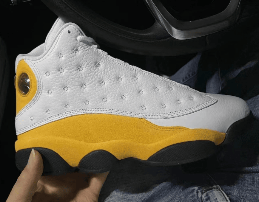 全新 AJ13白黄实物曝光！清新亮眼！ (ID:75905) - 图片1