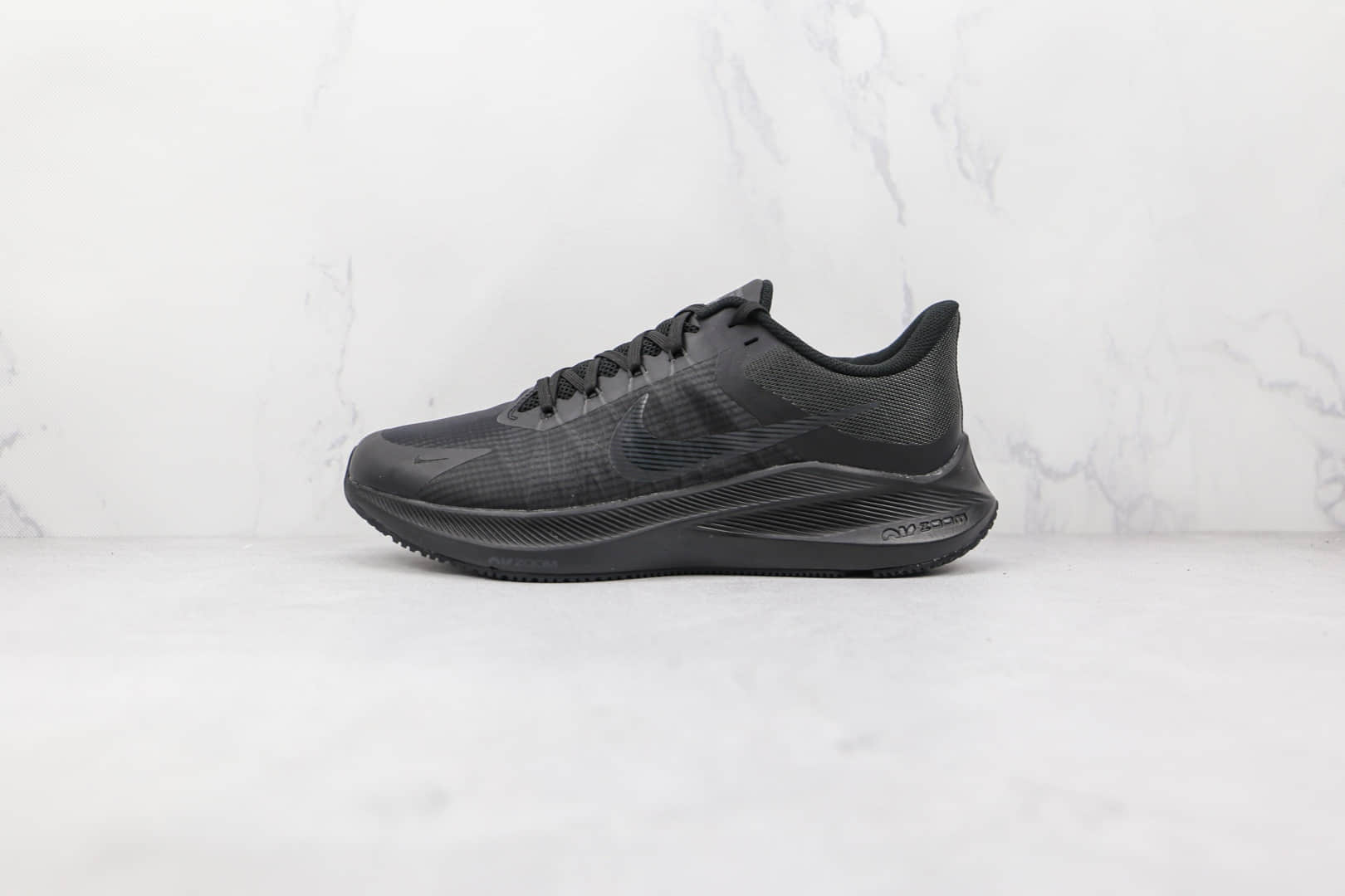 耐克Nike Winflo 8纯原版本温弗罗八代黑色线条慢跑鞋原盒原标 (ID:76033) - 图片1