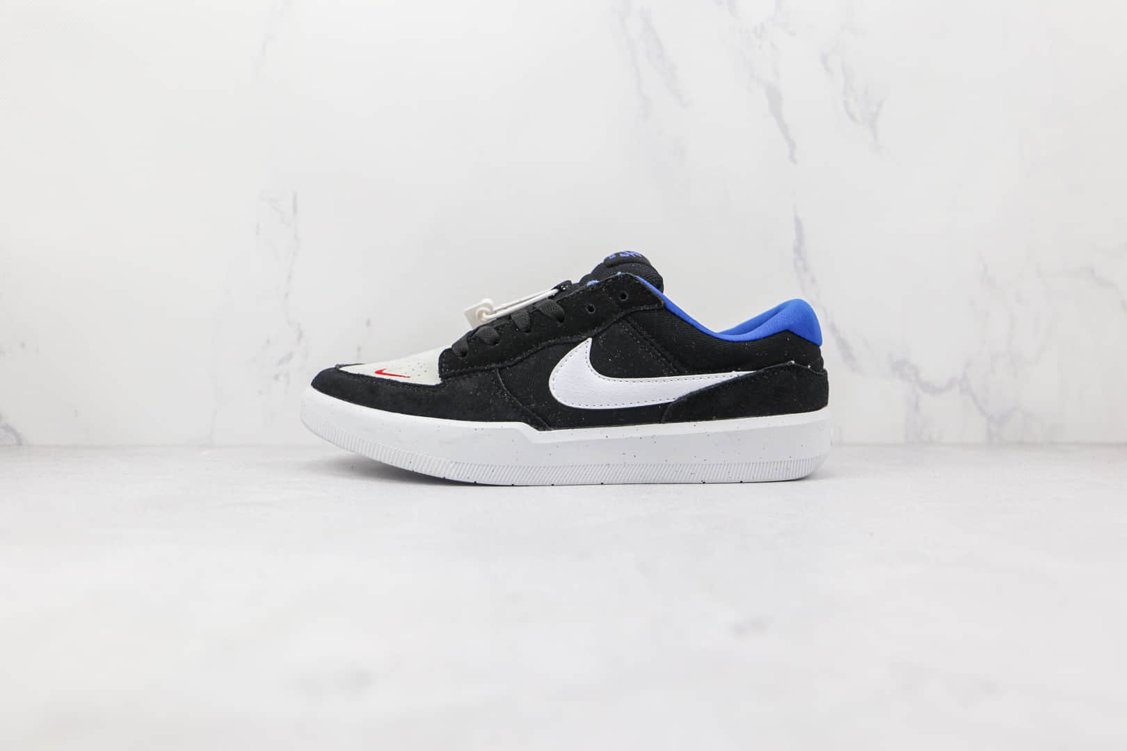 耐克Nike SB Force 58纯原版本黑白蓝色Force 58系列滑板鞋原楦头纸板打造 (ID:76533) - 图片1