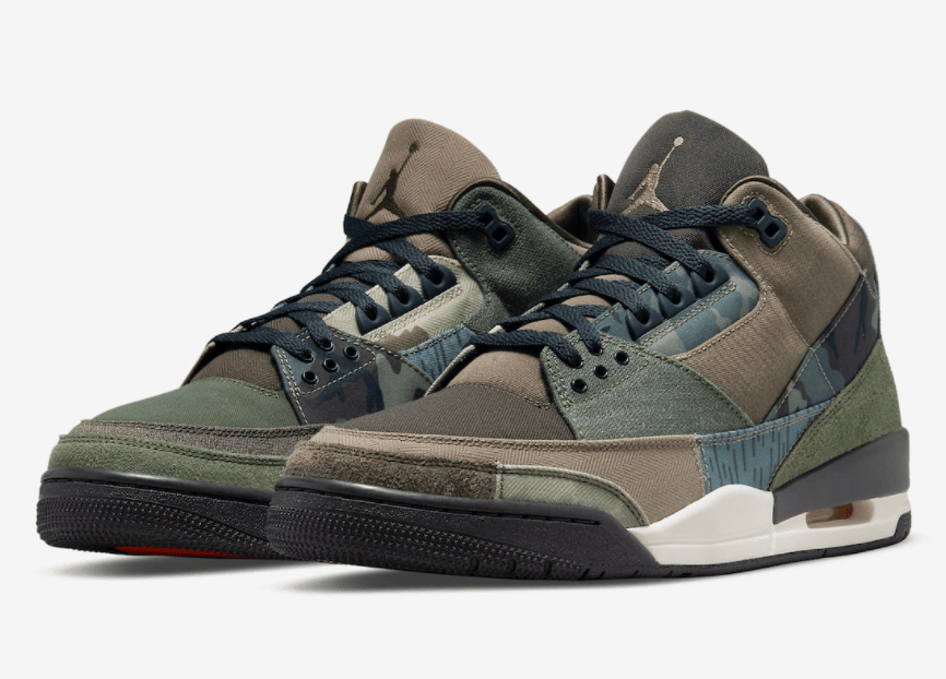 军事工装风！迷彩“What The”AJ3 月底发售！ (ID:76551) - 图片1