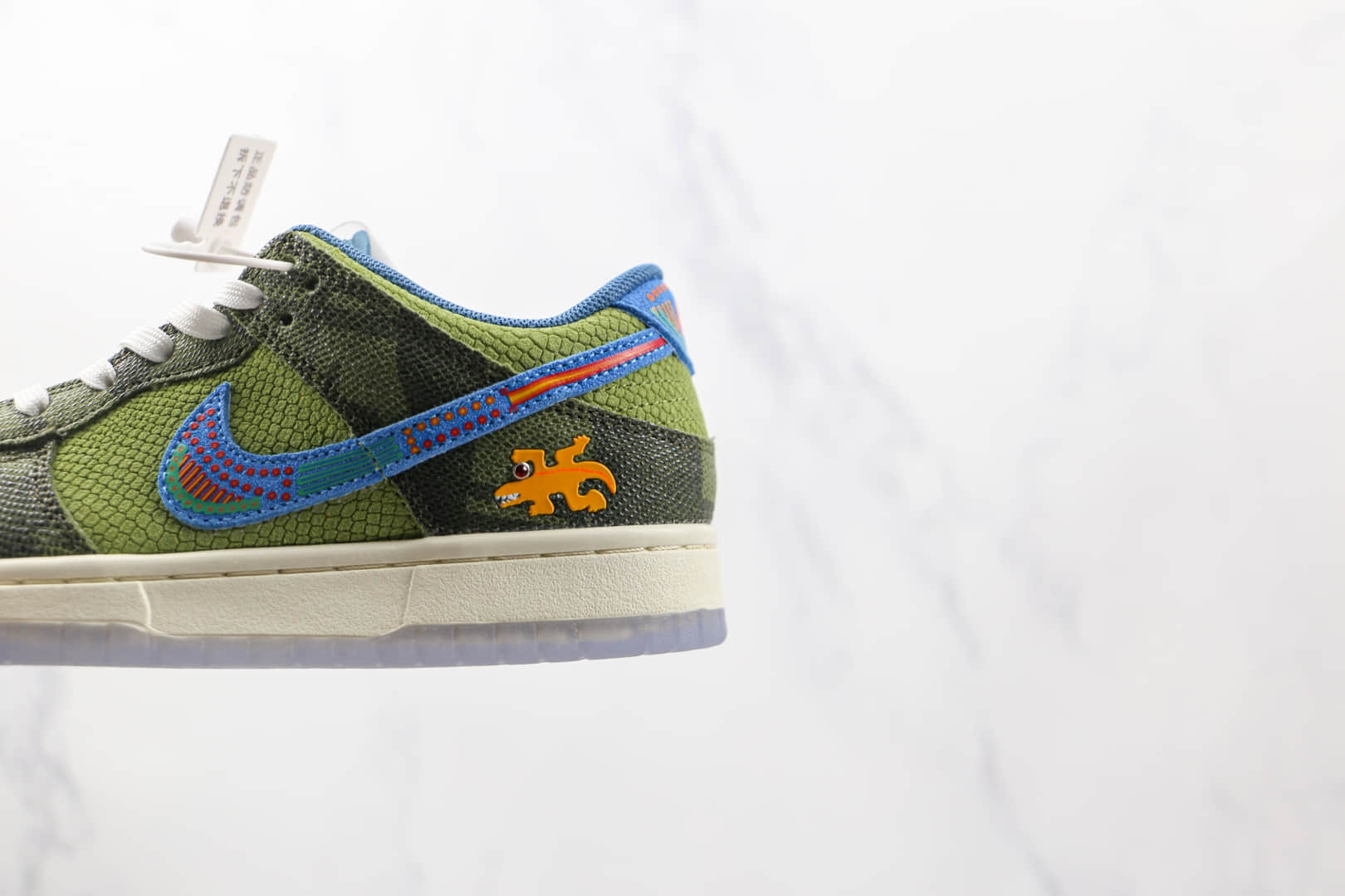 耐克Nike Dunk Low Siempre Familia纯原版本低帮DUNK绿色狂野蜥蜴配色板鞋原鞋开模 货号:DO2160-335