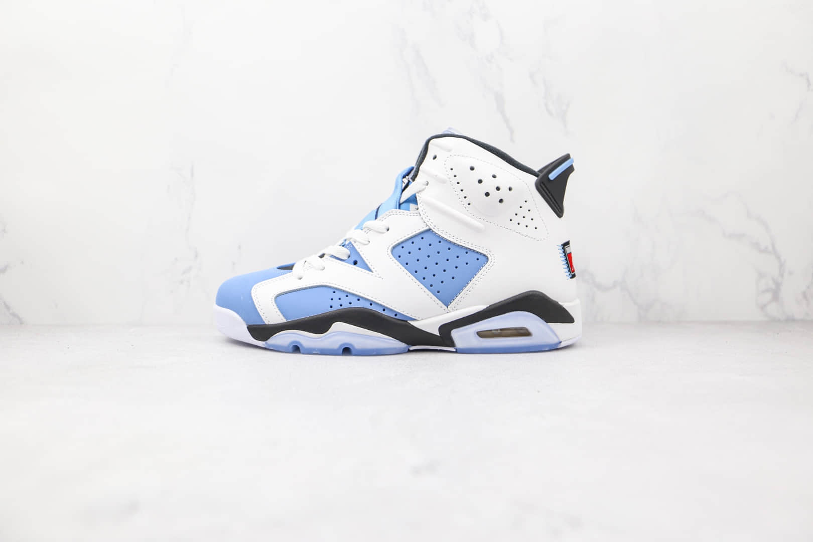 乔丹Air Jordan 6 UNC纯原版本北卡蓝AJ6篮球鞋原鞋开模一比一 (ID:76855) - 图片1