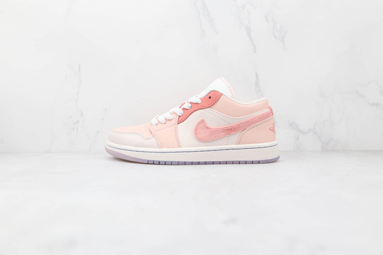 乔丹Air Jordan 1 Low纯原版本低帮AJ1二次元少女粉板鞋原楦头纸板打造 (ID:76937) - 图片1