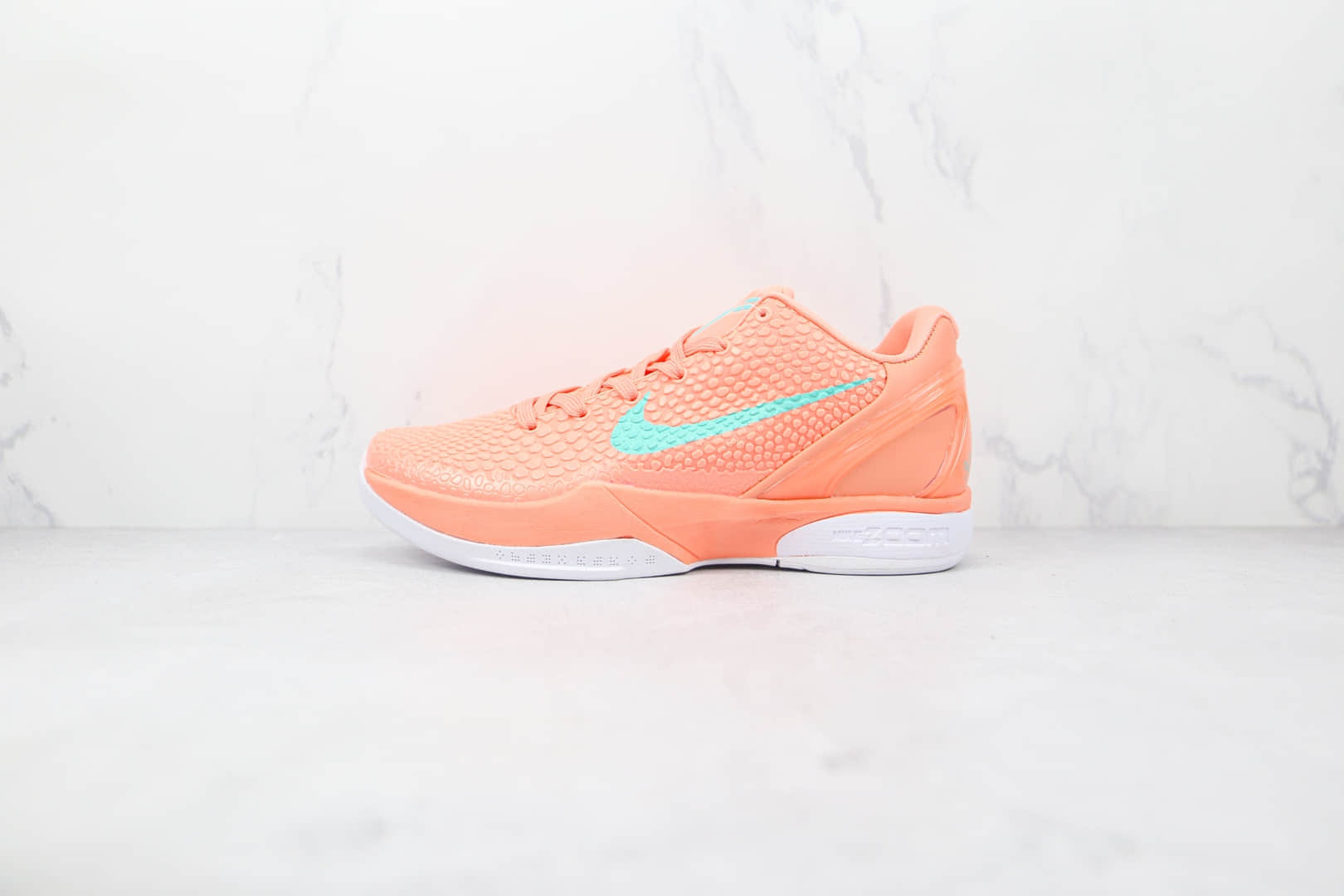 耐克Nike Zoom Kobe VI纯原版本科比6代粉蓝色篮球鞋内置碳板支持实战 货号:CW2190-600